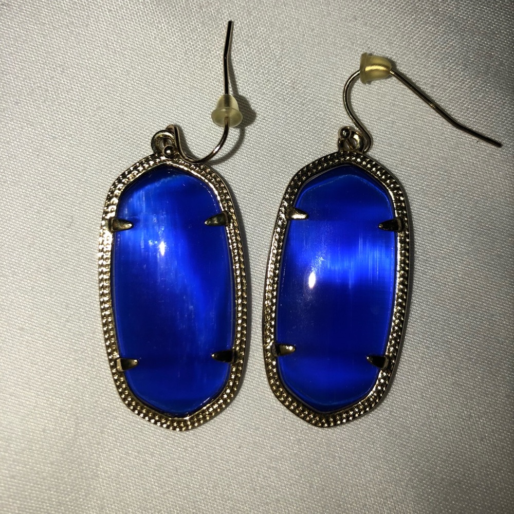 Kendra Scott Royal Blue Elle Earrings